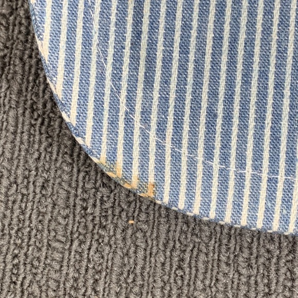 Saint Louis Zoo Engineer Train Conductor Cap Youth 59cm Hickory Stripe Snapback - Picture 13 of 17